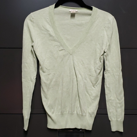 💋J.crew vneck sweater xxs - Picture 1 of 4